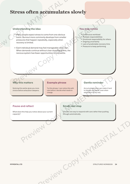 Understanding Stress & Preventing Burnout