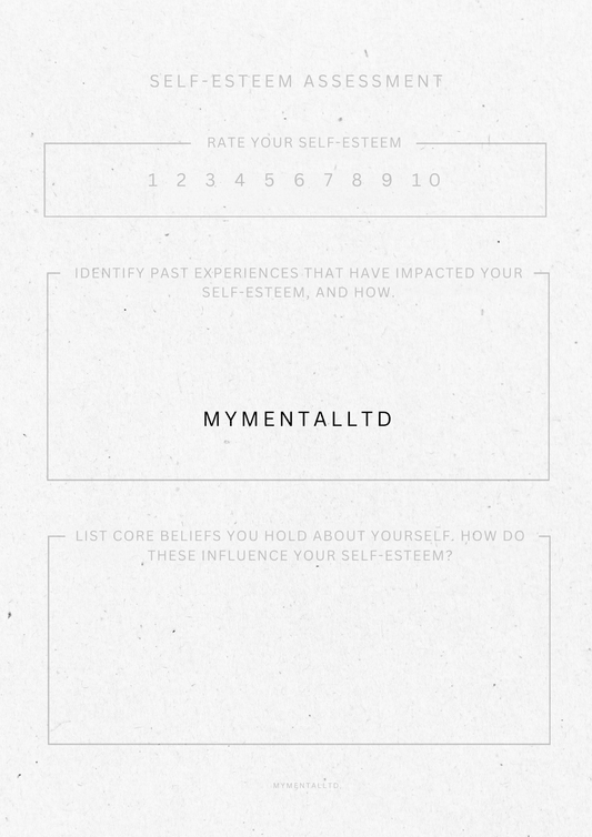 Self-Esteem Worksheet